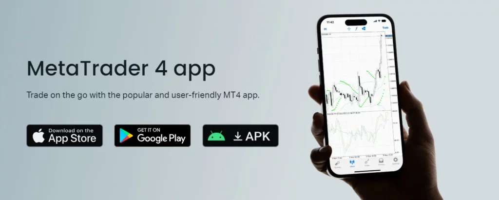 Downloading Exness MetaTrader 4 App下載 Exness MetaTrader 4 應用程式