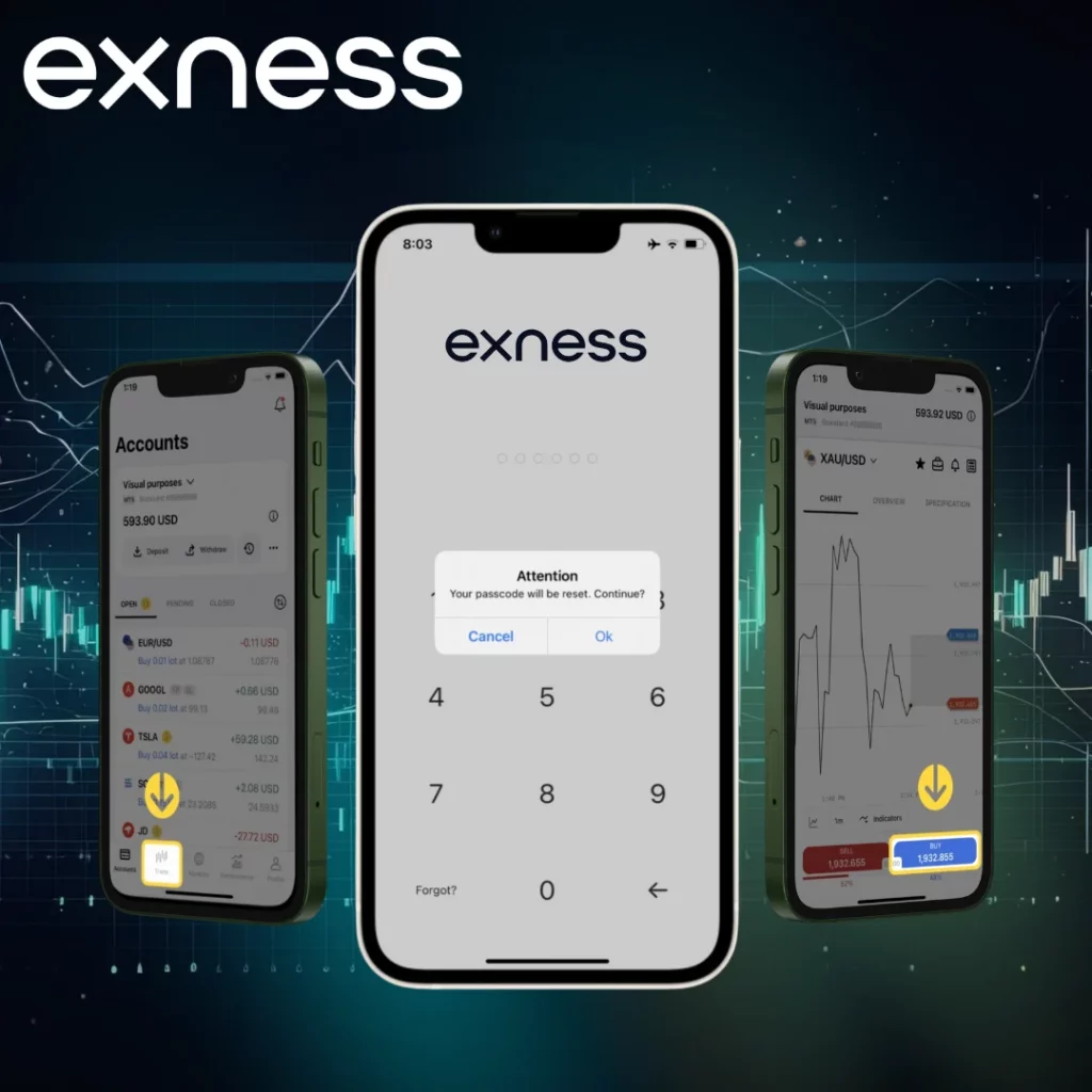 Exness Uses a Support PINExness 使用支援 PIN