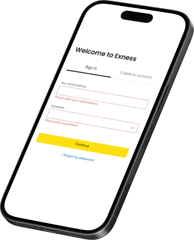تسجيل الدخول إلى منصة التداول Exness - اختر خيارك الأفضل登入 Exness 交易平台 - 選擇您的最佳選擇
