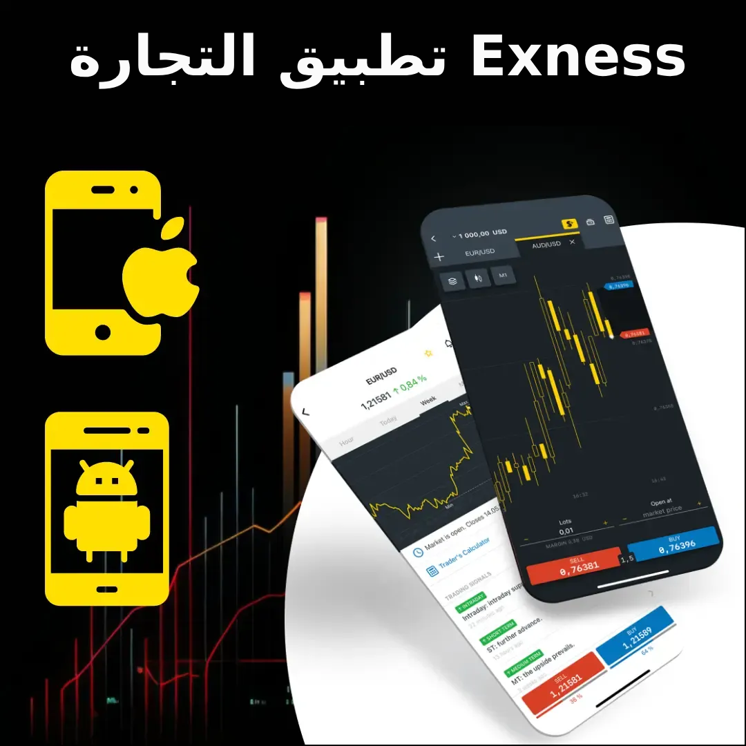 استكشاف تطبيق Exness Trade探索 Exness Trade 應用