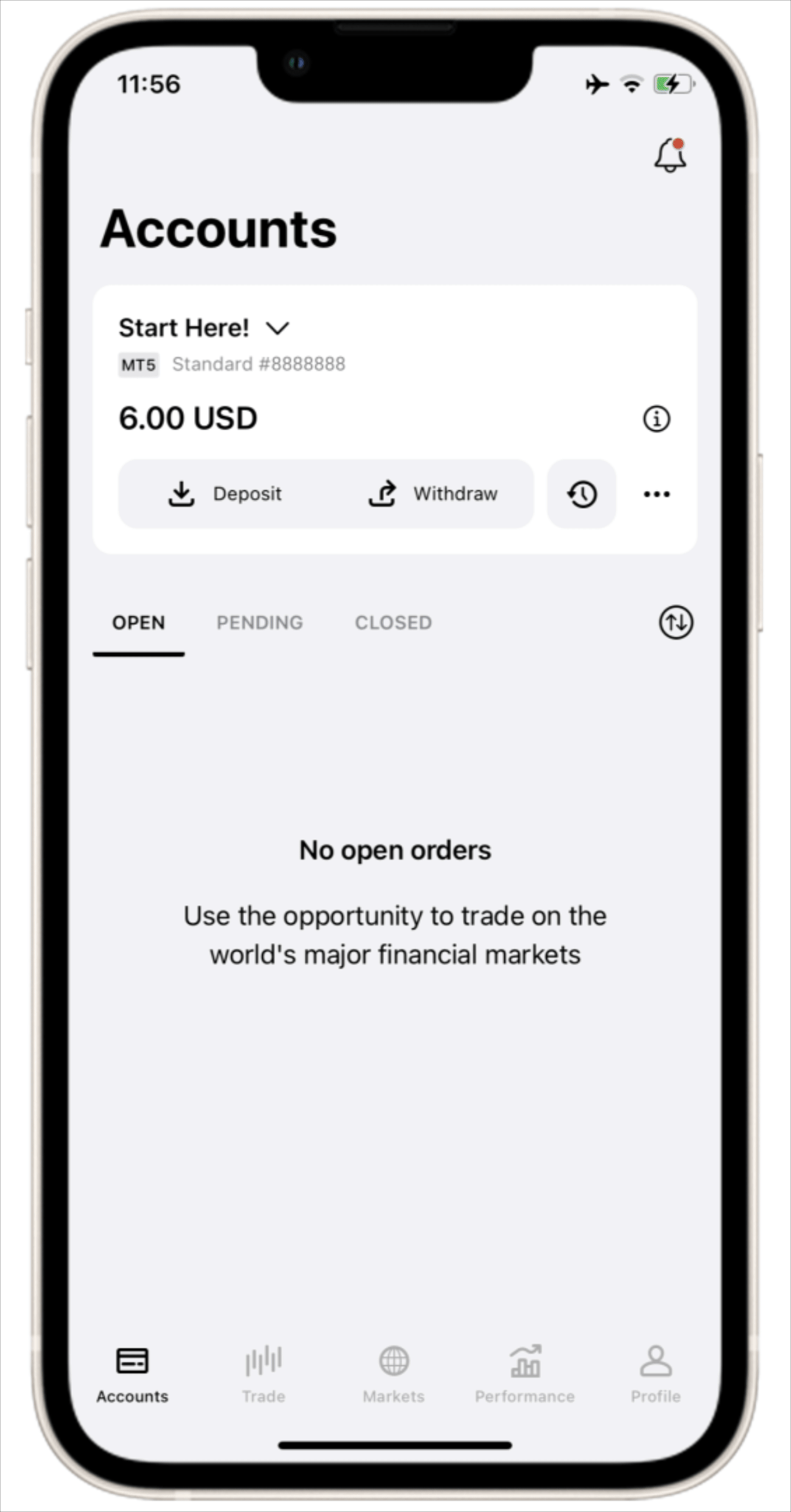 Cara Menyetor Dana dengan Exness Trade操作 Exness Trade 投資資金